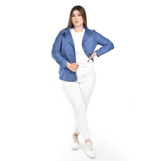 Foto 5 | Foto 5 | Camisa Tipo Mezclilla Roman Fashion /tallas Extras, 2737 (azul Marino) Azul