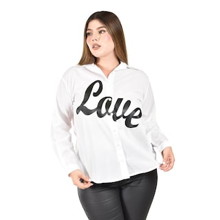 Foto 4 | Foto 4 | Camisa Manga Larga Roman Fashion para Mujer