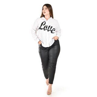 Foto 5 | Foto 5 | Camisa Manga Larga Roman Fashion para Mujer