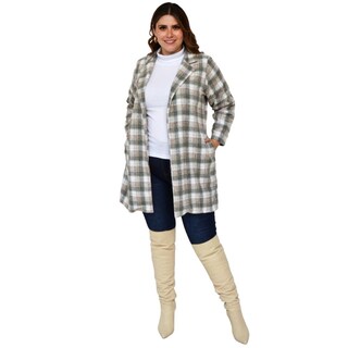 Foto 6 | Foto 6 | Ensamble de Lana ROMAN FASHION JA-MIC-2091-GRIS-ALL Tallas Extras