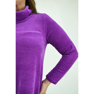 Foto 4 | Foto 4 | Suéter Tejido Roman Fashion color Púrpura para Mujer