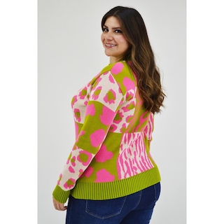 Foto 3 | Foto 3 | Suéter Roman Fashion color Rosa para Mujer