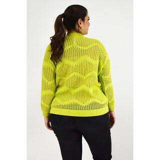 Foto 3 | Foto 3 | Sueter Con Perlas Roman Fashion /tallas Extras, 3031 (lima) Verde Lima