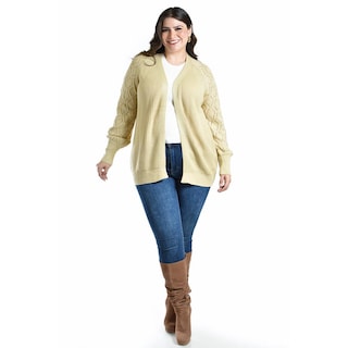 Foto 1 | Foto 1 | Cardigan Roman Fashion Beige