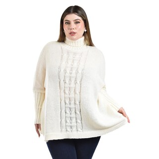 Foto 1 | Foto 1 | Suéter de Cuello Alto Roman Fashion Beige