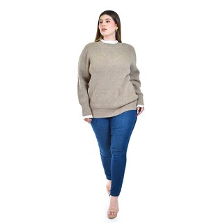 Foto 6 | Foto 6 | Sueter con Encaje Roman Fashion para Mujer