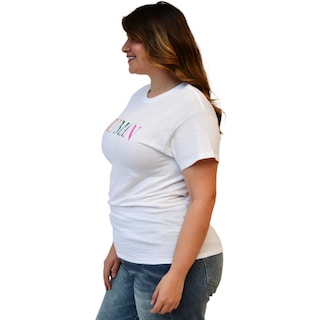 Foto 2 | Foto 2 | Playera para Dama Talla Extra 9001-42 color Blanco