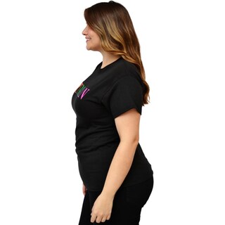 Foto 2 | Foto 2 | Playera para Dama Roman Fashion Talla Extra 9001-42 color Negro