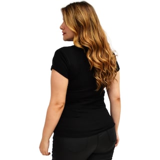 Foto 3 | Foto 3 | Playera para Dama Roman Fashion Talla Extra 9001-42 color Negro