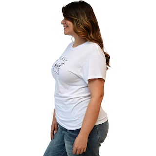 Foto 2 | Foto 2 | Playera para Dama Roman Fashion Talla Extra 9001-44 color Blanco