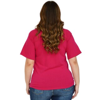 Foto 3 | Foto 3 | Playera Básica Roman Fashion color Rosa para Mujer