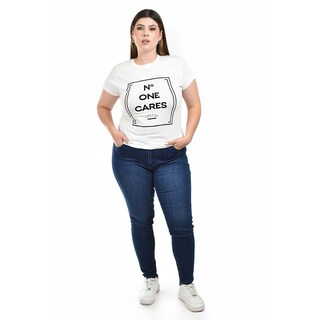 Foto 4 | Foto 4 | Playera Roman Fashion Blanca para Mujer