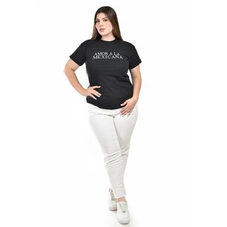 Foto 5 | Foto 5 | Playera Roman Fashion Mexicana para Mujer