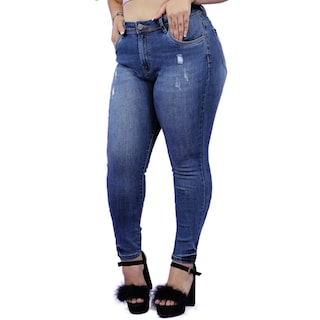 Foto 1 | Foto 1 | Jeans Skinny para Dama Talla Extra J 1785 color Azul