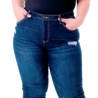 Foto 2 | Foto 2 | Jeans Roman Fashion Acampanados color Azul para Mujer