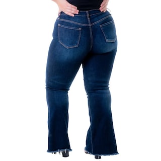 Foto 3 | Foto 3 | Jeans Roman Fashion Acampanados color Azul para Mujer