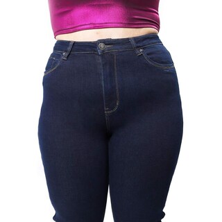 Foto 3 | Foto 3 | Jeans Recto Con Strech Roman Fashion, 3720 (azul Oscuro) Azul Oscuro