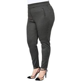Foto 2 | Foto 2 | Pantalón de Vestir Stretch ROMAN FASHION 1851 color Negro Tallas Extras