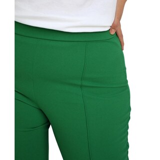 Foto 4 | Foto 4 | Pantalón Pierna Ancha ROMAN FASHION 2203 color Verde Tallas Extras