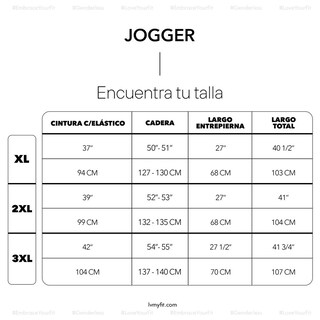 Foto 5 | Foto 5 | Pantalón Jogger Tallas Extras Plus Unisex color Azul