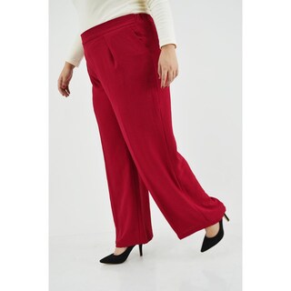 Foto 2 | Foto 2 | Pantalón Roman Fashion color Rojo para Mujer