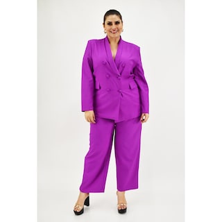 Foto 6 | Foto 6 | Pantalón de Vestir Roman Fashion Violeta para Mujer
