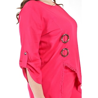 Foto 4 | Foto 4 | Conjunto con Pantalón Roman Fashion Rosa para Mujer