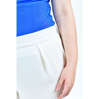 Foto 4 | Foto 4 | Pantalón Pierna Ancha Roman Fashion 2334 color Blanco
