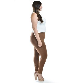 Foto 3 | Foto 3 | Pantalon Con Strech Roman Fashion / Tallas Extras, 030 (cafe) Cafe
