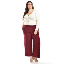 Pantalon Roman Fashion 9202 Vino