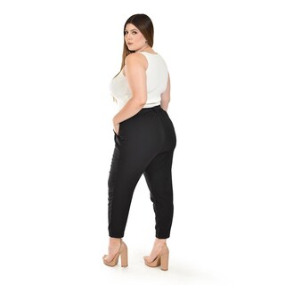 Foto 4 | Foto 4 | Pantalón Roman Fashion Negro para Mujer