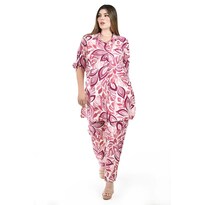 Blusa y Pantalón Roman Fashion para Mujer