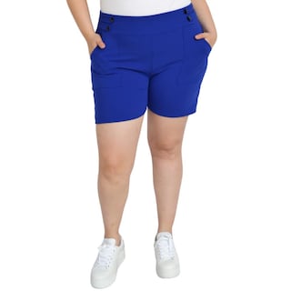 Foto 1 | Foto 1 | Short Casual Roman Fashion Tallas Extras 7033 color Azul