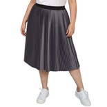 Falda Plisada Roman Fashion Tallas Extras 2122 color Gris