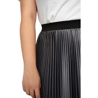 Foto 5 | Foto 5 | Falda Plisada Roman Fashion Tallas Extras 2122 color Gris