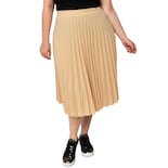 Falda Plisada Roman Fashion 715 color Beige