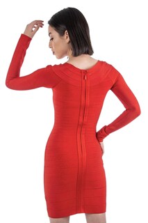 Foto 2 | Foto 2 | Vestido Bandage Fullsleeve