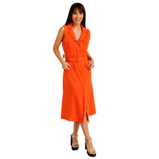 Foto 1 | Foto 1 | Vestido Roman Fashion V-MIC-2156 color Naranja