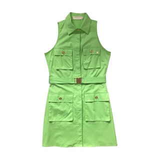 Foto 1 | Foto 1 | Vestido Sin Mangas Verde Lc