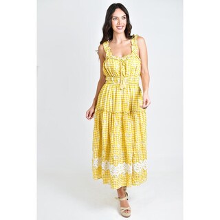 Foto 5 | Foto 5 | Vestido Campesino Roman Fashion  Juvenil 12187 Amarillo