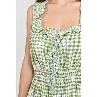 Foto 4 | Foto 4 | Vestido Campesino Roman Fashion /juvenil 12187 Verde