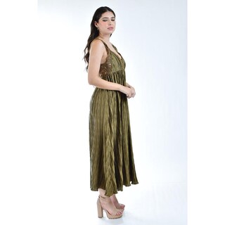 Foto 2 | Foto 2 | Vesito Roman Fashion Verde para Mujer