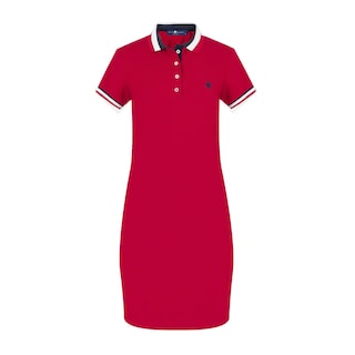 Foto 1 | Foto 1 | Vestido Rock Hampton Polo Rojo para Mujer