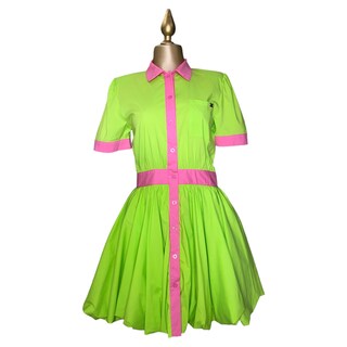 Foto 3 | Foto 3 | Vestido Green Bombacho Inferior Lc