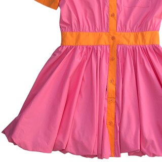Foto 5 | Foto 5 | Vestido Pink Bombacho Inferior Lc
