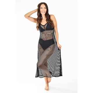 Foto 1 | Foto 1 | Vestido De Red Para Playa Roman Fashion /juvenil, 9106 (negro) Negro