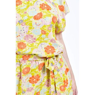 Foto 4 | Foto 4 | Vestido Floreado Con Cinto Roman Fashion /juvenil, 32730 (lima Floreado) Verde Lima