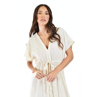 Foto 6 | Foto 6 | Maxi Vestido Roman Fashion924 Beige para Mujer