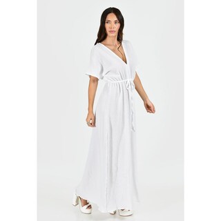 Foto 2 | Foto 2 | Vestido Roman Fashion Blanco para Mujer
