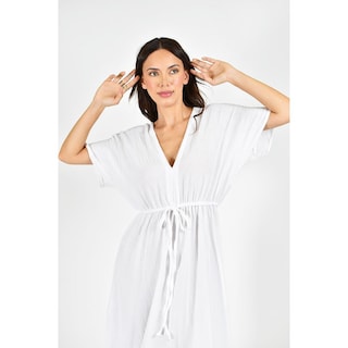 Foto 4 | Foto 4 | Vestido Roman Fashion Blanco para Mujer